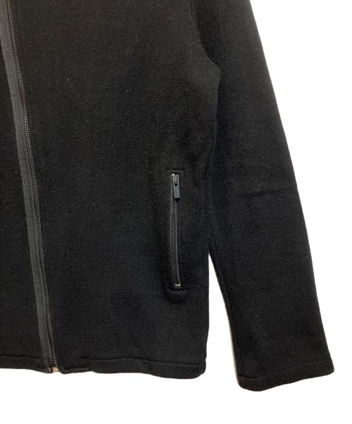 ZARA（ザラ）ZARA (ザラ) ニットライダース ブラック サイズ:SIZE Lの古着・服飾アイテム