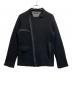 ZARA（ザラ）の古着「ニットライダース」｜ブラック