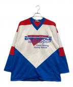 HooterS sportswearフーターズ・スポーツウェア）の古着「ゲームシャツ」｜レッド×ブルー