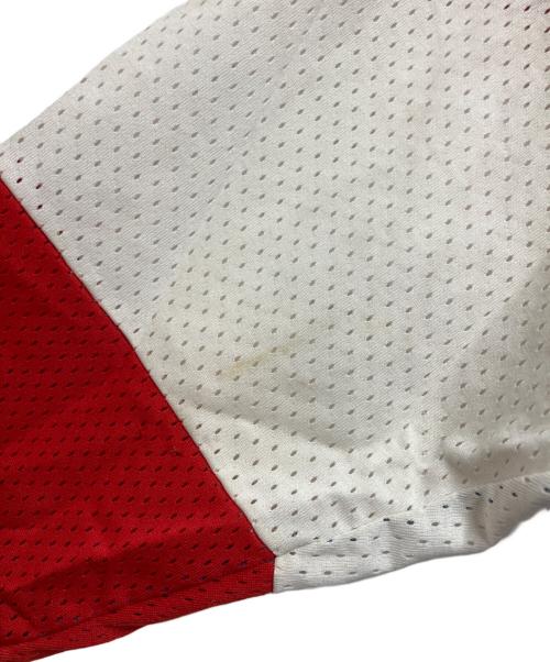 HooterS sportswear（フーターズ・スポーツウェア）HooterS sportswear (フーターズ・スポーツウェア) ゲームシャツ レッド×ブルー サイズ:Mの古着・服飾アイテム