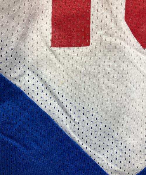 HooterS sportswear（フーターズ・スポーツウェア）HooterS sportswear (フーターズ・スポーツウェア) ゲームシャツ レッド×ブルー サイズ:Mの古着・服飾アイテム