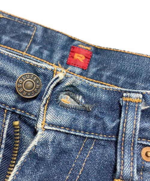 RESOLUTE（リゾルト）RESOLUTE (リゾルト) 712デニムパンツ インディゴ サイズ:W29×L33の古着・服飾アイテム