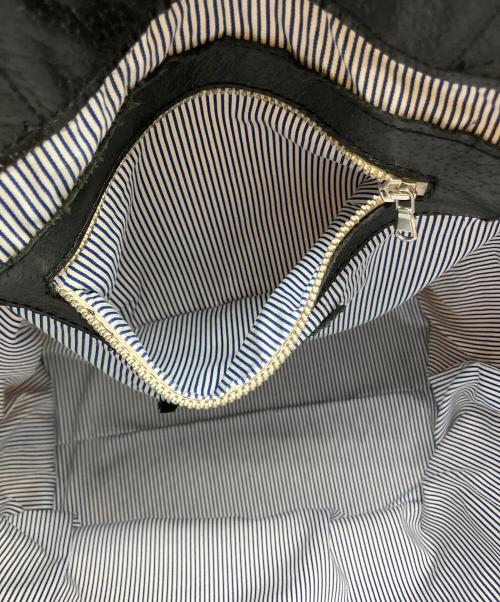 Cinquanta（チンクワンタ）Cinquanta (チンクワンタ) キャンバスミニトートバッグ アイボリー×ブラックの古着・服飾アイテム