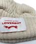 中古・古着 LOVERBOY (ラヴァーボーイ) ニット帽 アイボリー：5000円