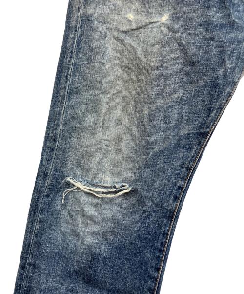 LEVI'S（リーバイス）LEVI'S (リーバイス) COMME des GARCONS JUNYA WATANABE MAN (コムデギャルソンジュンヤワタナベマン) ダメージデニムパンツ ブルー サイズ:Lの古着・服飾アイテム