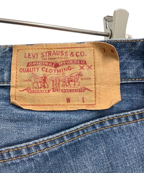 LEVI'S（リーバイス）LEVI'S (リーバイス) COMME des GARCONS JUNYA WATANABE MAN (コムデギャルソンジュンヤワタナベマン) ダメージデニムパンツ ブルー サイズ:Lの古着・服飾アイテム