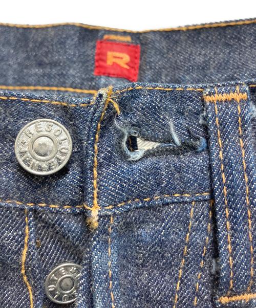 RESOLUTE（リゾルト）RESOLUTE (リゾルト) デニムパンツ ネイビー サイズ:W28×L30の古着・服飾アイテム