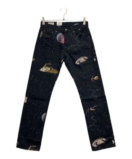 LEVI'S（リーバイス）LEVI'S (リーバイス) STAR WARS (スターウォーズ) デニムパンツ ブラック サイズ:W28×L30の古着・服飾アイテム