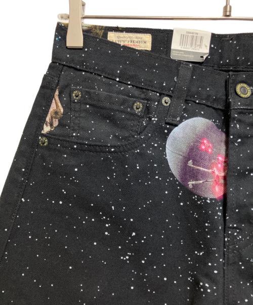 LEVI'S（リーバイス）LEVI'S (リーバイス) STAR WARS (スターウォーズ) デニムパンツ ブラック サイズ:W28×L30の古着・服飾アイテム