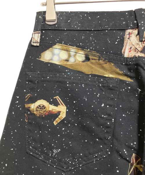 LEVI'S（リーバイス）LEVI'S (リーバイス) STAR WARS (スターウォーズ) デニムパンツ ブラック サイズ:W28×L30の古着・服飾アイテム