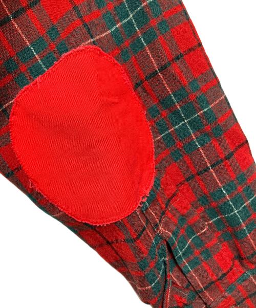 PENDLETON（ペンドルトン）PENDLETON (ペンドルトン) 長袖シャツ レッド×グレー サイズ:Mの古着・服飾アイテム