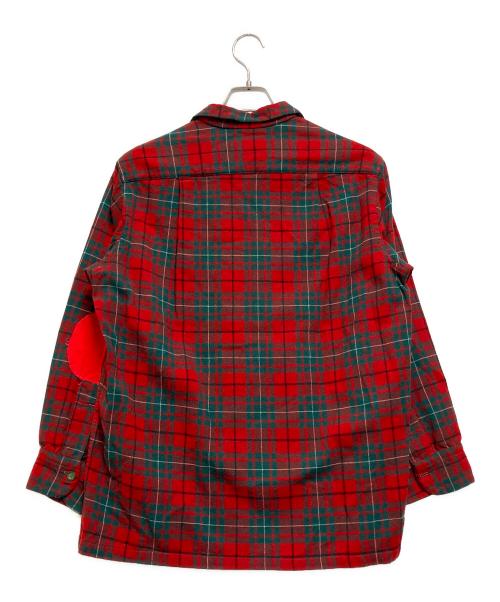 PENDLETON（ペンドルトン）PENDLETON (ペンドルトン) 長袖シャツ レッド×グレー サイズ:Mの古着・服飾アイテム