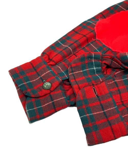 PENDLETON（ペンドルトン）PENDLETON (ペンドルトン) 長袖シャツ レッド×グレー サイズ:Mの古着・服飾アイテム