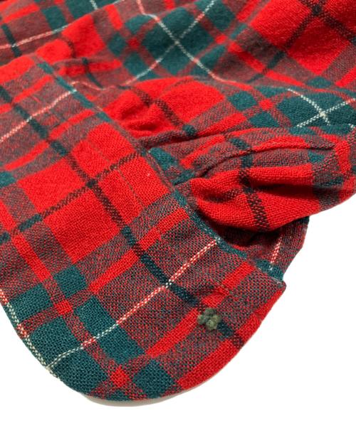 PENDLETON（ペンドルトン）PENDLETON (ペンドルトン) 長袖シャツ レッド×グレー サイズ:Mの古着・服飾アイテム