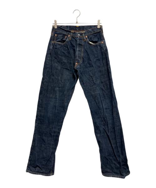 EVISU（エヴィス）EVISU (エヴィス) デニムパンツ ネイビー サイズ:30×35の古着・服飾アイテム