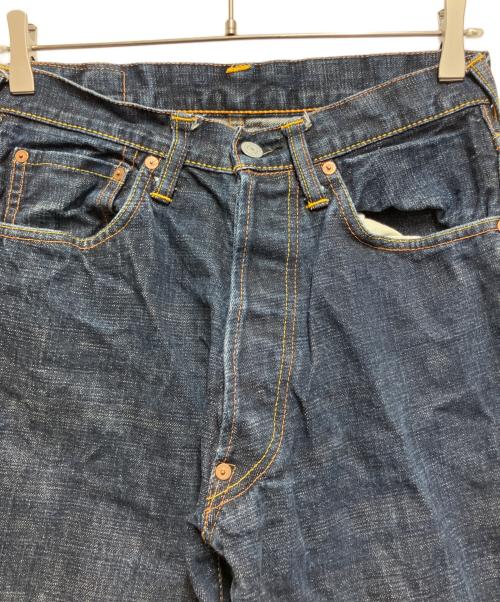 EVISU（エヴィス）EVISU (エヴィス) デニムパンツ ネイビー サイズ:30×35の古着・服飾アイテム