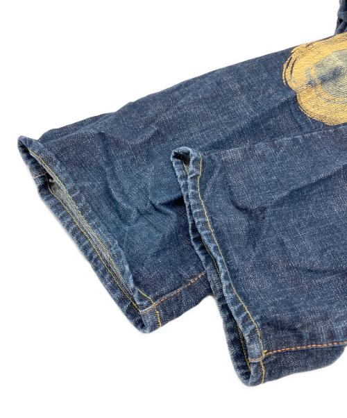 EVISU（エヴィス）EVISU (エヴィス) デニムパンツ ネイビー サイズ:30×35の古着・服飾アイテム
