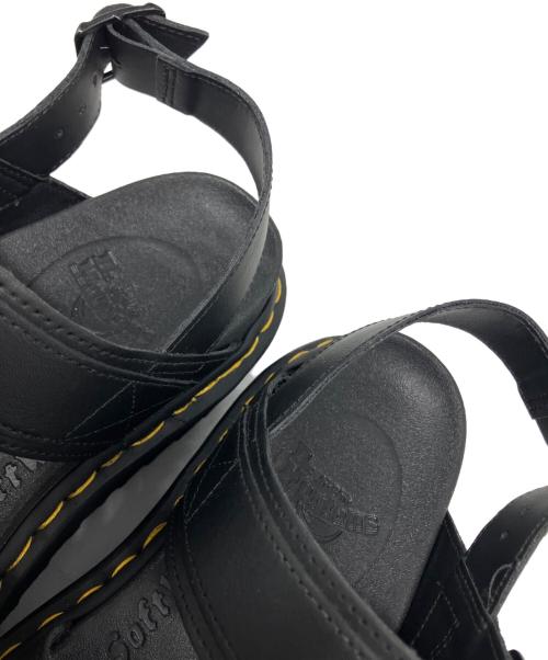 Dr.Martens（ドクターマーチン）Dr.Martens (ドクターマーチン) 厚底サンダル ブラック サイズ:US(L) 8 / UK 6 / EU 39の古着・服飾アイテム