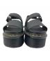 中古・古着 Dr.Martens (ドクターマーチン) 厚底サンダル ブラック サイズ:US(L) 8 / UK 6 / EU 39：7000円