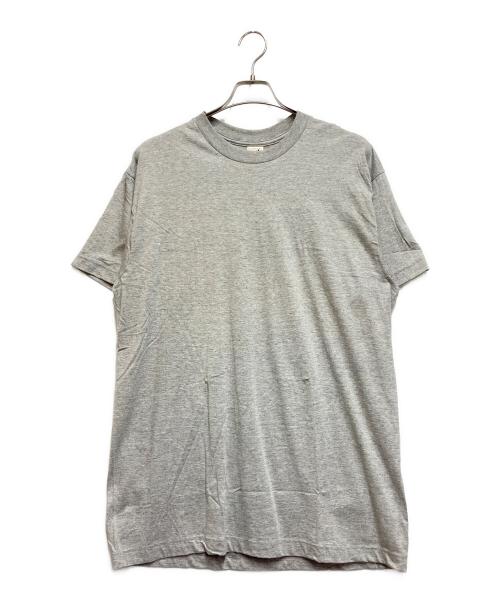 Hanes（ヘインズ）Hanes (ヘインズ) 半袖カットソー グレー サイズ:Lの古着・服飾アイテム