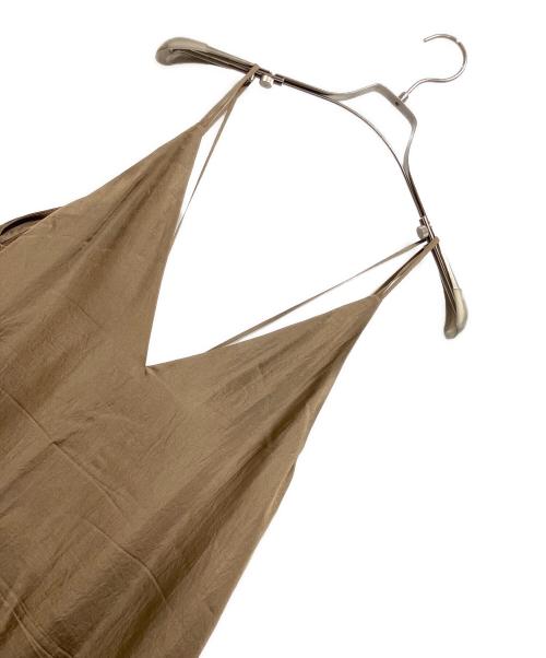 SACRA（サクラ）SACRA (サクラ) ACETATE VINTAGE TWILL ONE PIECE オリーブ サイズ:38の古着・服飾アイテム