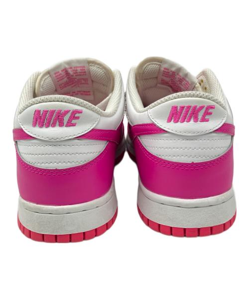 NIKE（ナイキ）NIKE (ナイキ) ダンク Low GS ピンク×ホワイト サイズ:US 6Yの古着・服飾アイテム