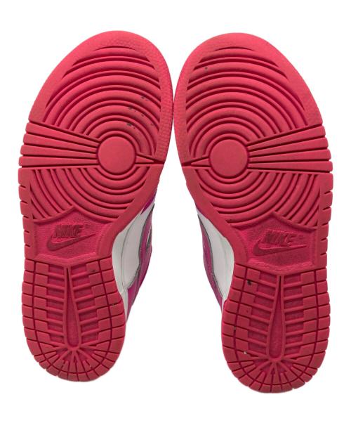 NIKE（ナイキ）NIKE (ナイキ) ダンク Low GS ピンク×ホワイト サイズ:US 6Yの古着・服飾アイテム