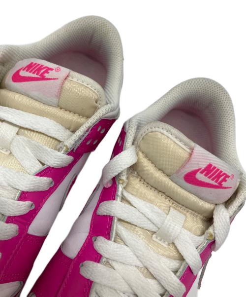 NIKE（ナイキ）NIKE (ナイキ) ダンク Low GS ピンク×ホワイト サイズ:US 6Yの古着・服飾アイテム