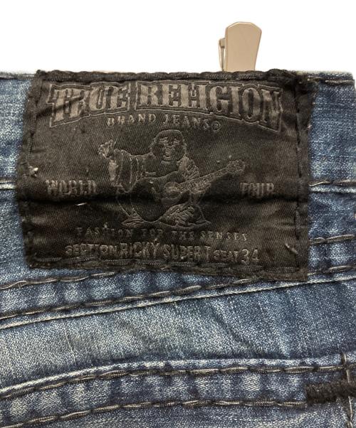 TRUE RELIGION（トゥルー レリジョン）TRUE RELIGION (トゥルー レリジョン) デニムパンツ ブルー サイズ:30の古着・服飾アイテム