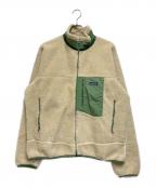 Patagoniaパタゴニア）の古着「クラシックレトロXジャケット」｜ベージュ×グリーン