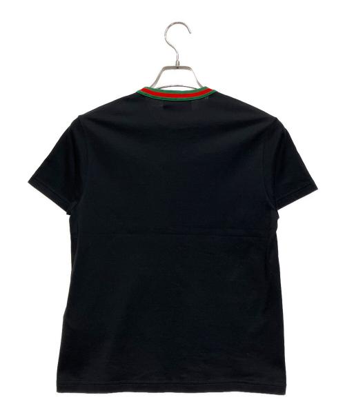 GUCCI（グッチ）GUCCI (グッチ) コットンジャージー Tシャツ ブラック サイズ:Mの古着・服飾アイテム