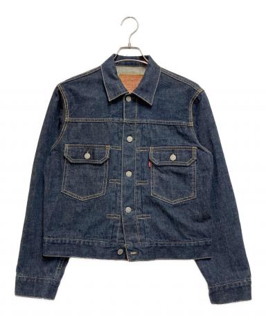 中古・古着通販】LEVI'S (リーバイス) デニムジャケット ネイビー