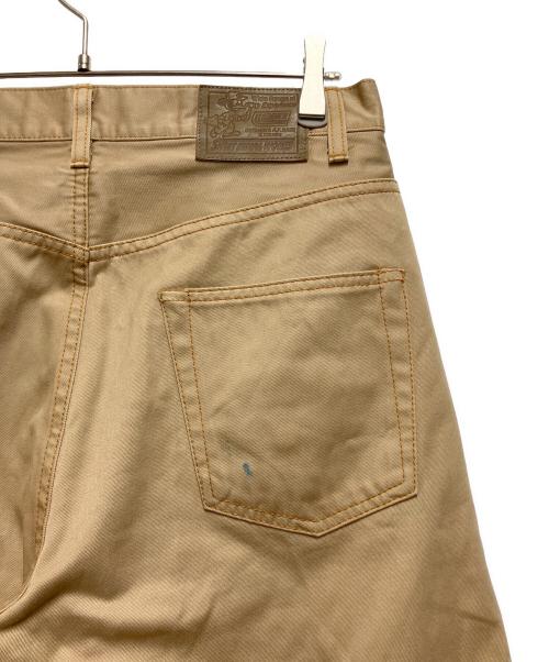 世田谷ベース（セタガヤベース）世田谷ベース (セタガヤベース) デニムドッキングチノパンツ ベージュ×ネイビー サイズ:W32×L31の古着・服飾アイテム