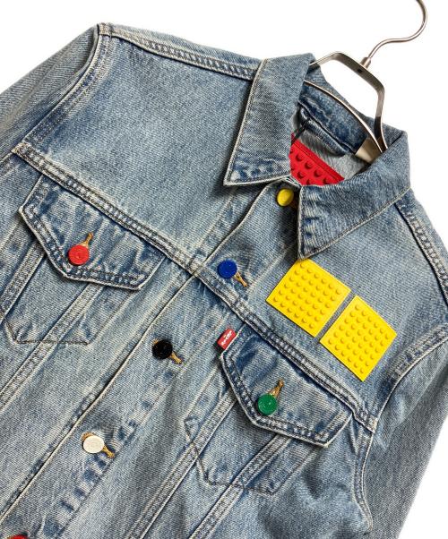LEVI'S PReMIUM（リーバイス プレミアム）LEVI'S PReMIUM (リーバイス プレミアム) LEGO (レゴ) デニムジャケット スカイブルー サイズ:S 未使用品の古着・服飾アイテム