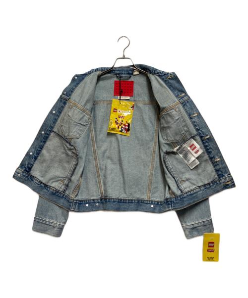 LEVI'S PReMIUM（リーバイス プレミアム）LEVI'S PReMIUM (リーバイス プレミアム) LEGO (レゴ) デニムジャケット スカイブルー サイズ:S 未使用品の古着・服飾アイテム