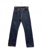 OLD SUMMER×サイボーグ009オールド サマー×サイボーグ009）の古着「デニムパンツ」｜ネイビー