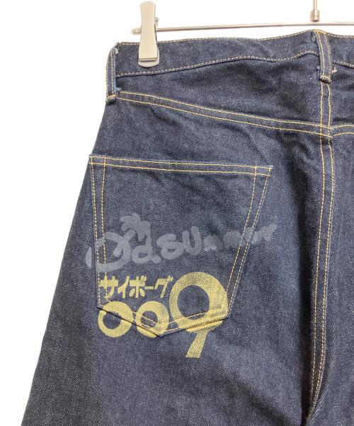 OLD SUMMER（オールド サマー）Old SUmmer (オールド サマー) サイボーグ009 (サイボーグ009) デニムパンツ ネイビー サイズ:34の古着・服飾アイテム