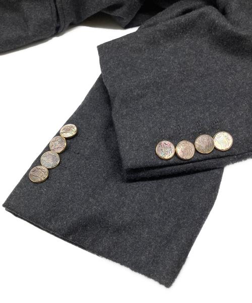 BURBERRY LONDON（バーバリーロンドン）BURBERRY LONDON (バーバリーロンドン) テーラードジャケット ブラック サイズ:不明の古着・服飾アイテム