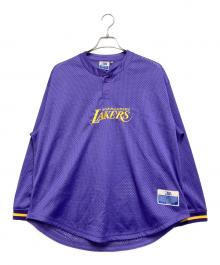 WIND AND SEA×LAKERS（ウィンダンシー×レイカーズ）の古着「Mesh Long Sleeve」｜パープル