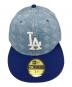 New Era（ニューエラ）の古着「キャップ」｜ブルー×ライトブルー
