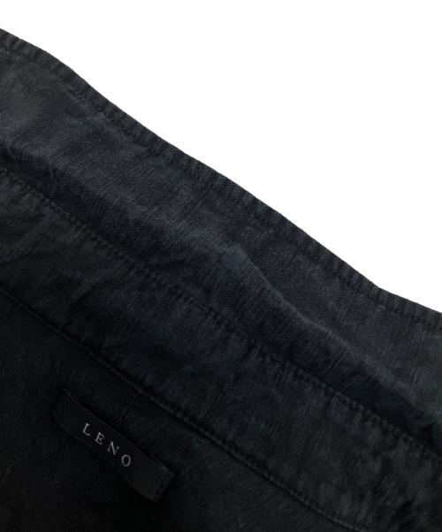 leno（リノ）LENO (リノ) ボタンダウンシャツ ブラック サイズ:3の古着・服飾アイテム