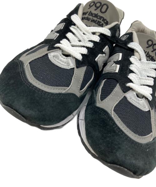 NEW BALANCE（ニューバランス）NEW BALANCE (ニューバランス) M990 V2  ブラック サイズ:US 08 1/2の古着・服飾アイテム