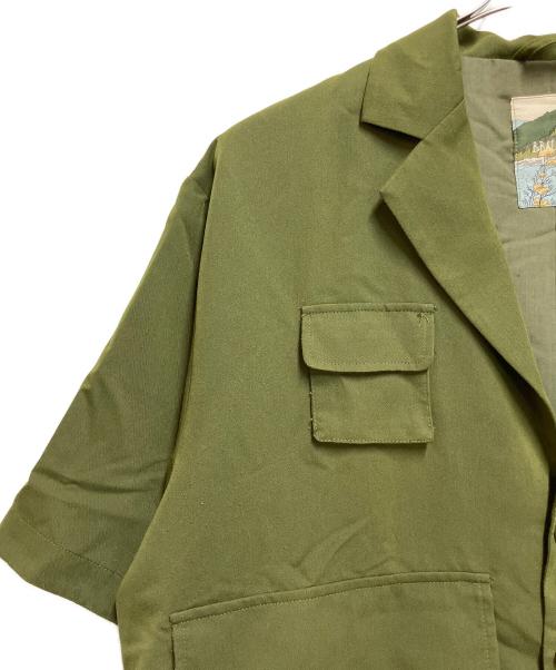 B.BALLSY（ボールジーブラザーズ）B.BALLSY (ボールジーブラザーズ) 半袖シャツ グリーン サイズ:SIZE Freeの古着・服飾アイテム