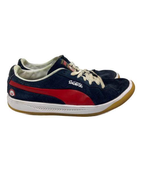 ATMOS（アトモス）ATMOS (アトモス) PUMA (プーマ) SUEDE IGNITE RON ENGLISH ネイビー×レッド サイズ:SIZE 27.5cmの古着・服飾アイテム
