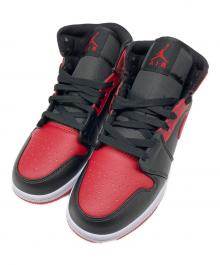 NIKE（ナイキ）の古着「Air Jordan 1 Mid（エアジョーダン1 ミッド）」｜ブラック×レッド