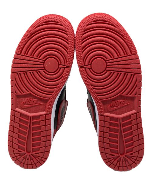 NIKE（ナイキ）NIKE (ナイキ) Air Jordan 1 Mid（エアジョーダン1 ミッド） ブラック×レッド サイズ:US 6.5の古着・服飾アイテム
