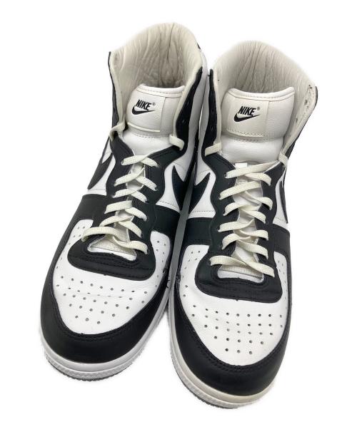 NIKE（ナイキ）NIKE (ナイキ) COMME des GARCONS (コムデギャルソン) Terminator High（ターミネーター ハイ） ホワイト×ブラック サイズ:US 10の古着・服飾アイテム