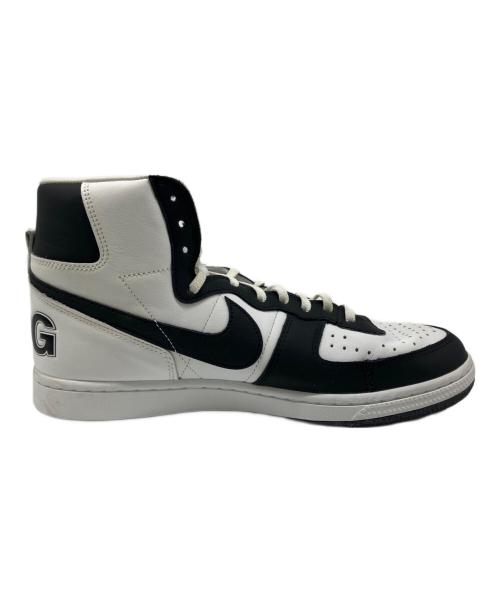 NIKE（ナイキ）NIKE (ナイキ) COMME des GARCONS (コムデギャルソン) Terminator High（ターミネーター ハイ） ホワイト×ブラック サイズ:US 10の古着・服飾アイテム