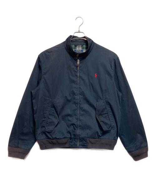 POLO RALPH LAUREN（ポロ・ラルフローレン）POLO RALPH LAUREN (ポロ・ラルフローレン) ブルゾン ネイビー サイズ:SIZE XLの古着・服飾アイテム