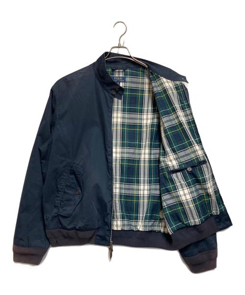 POLO RALPH LAUREN（ポロ・ラルフローレン）POLO RALPH LAUREN (ポロ・ラルフローレン) ブルゾン ネイビー サイズ:SIZE XLの古着・服飾アイテム